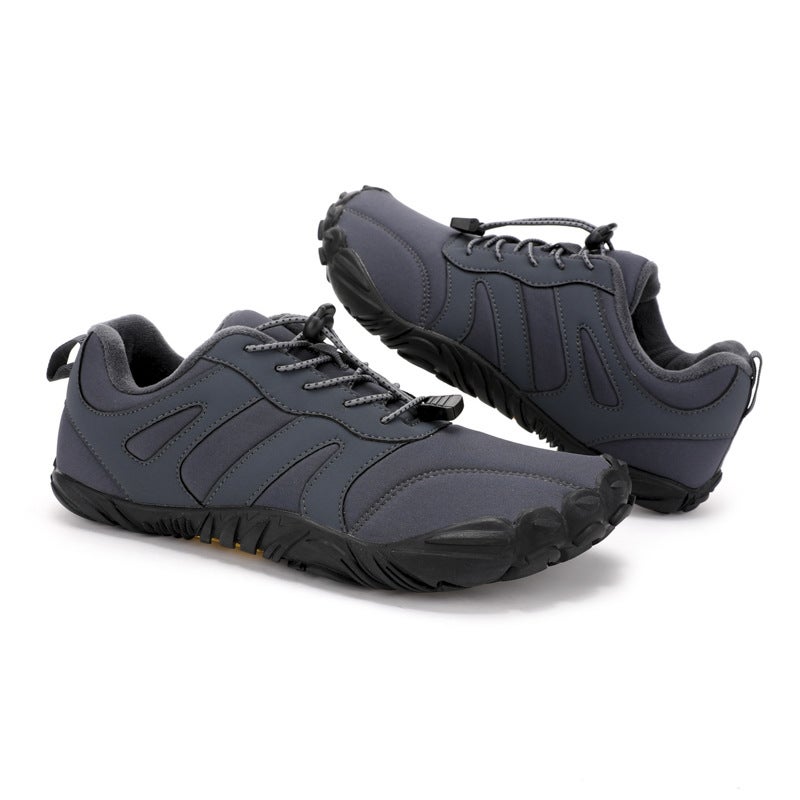 Multifunctional Outdoor Shoes Warm Mountaineering Non-Slip Sports Shoes Solid Color Fashion Large Size Casual Shoes - Image 4